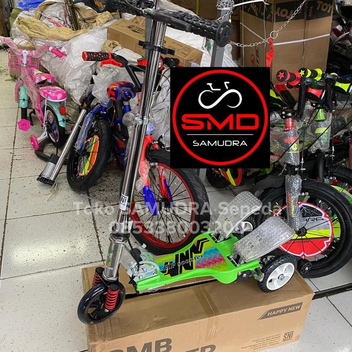 Gambar Scooter Skuter Injak Pedal Goes RMB HP Musik Lampu Murah BDG dari Toko SAMUDRA Sepeda_NEW undefined Tokopedia