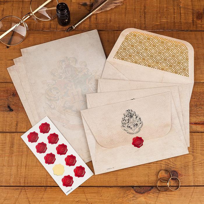 Gambar Hogwarts Harry Potter Letter Writing Set/ Surat/ Amplop dari minitoysjkt undefined Tokopedia
