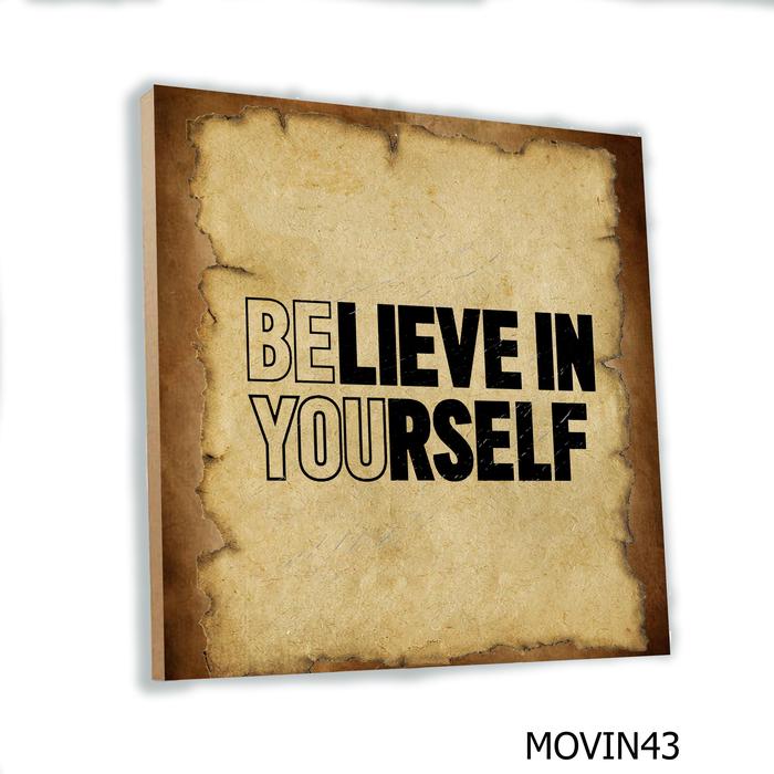 Gambar Wall Home Decor Kata Motivasi Inspirasi MDF 20x20cm Poster Art Vintage - MOVIN43, MDF - 20X20 dari Supplier NatGeo undefined Tokopedia