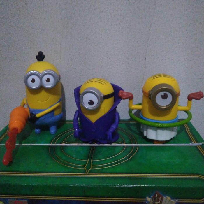 Mainan Mcd Mcdonalds Coleccion Minions Minion McDonald Happy Meal