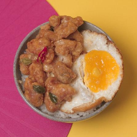 Gambar CREAMY SALTED EGG RICE BOWL dari Segitiga Catering Jakarta undefined Tokopedia