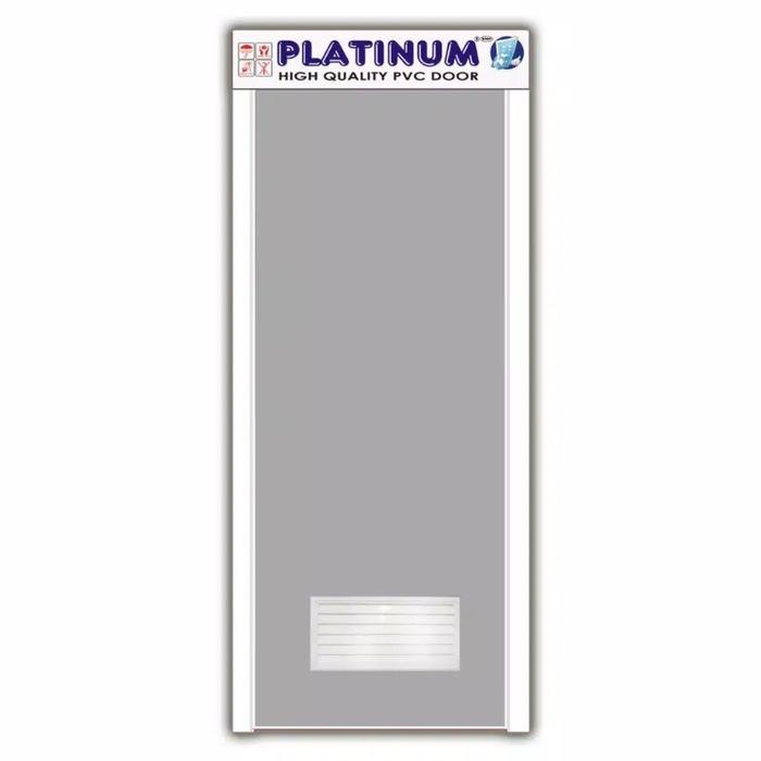 Gambar Pintu PVC Platinum Standard Polos - Abu-abu, Handle Tarik dari RatuBangunan undefined Tokopedia
