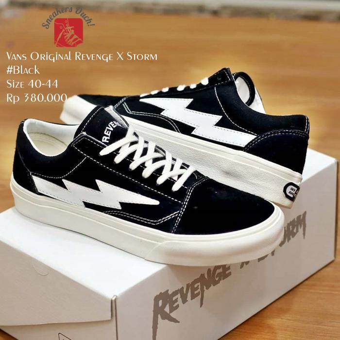 Jual Sepatu Vans Revenge X Storm Black, 40 Bandung Barat