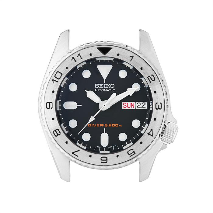 Stainless Steel Seiko Skx Pilot Bezel Jual Seiko SKX013 Dual Time