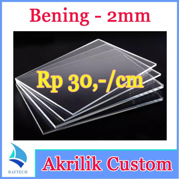 Gambar Akrilik Custom 2mm Bening Acrylic 2 mm Transparan Laser Cutting Potong dari raftechbandung undefined Tokopedia