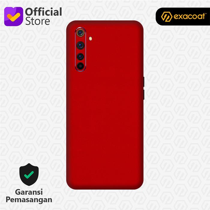 Gambar [EXACOAT] Realme Narzo 3M Skin / Garskin - True Colors - Merah, Model 360 Only dari Exacoat Kota Bekasi Tokopedia