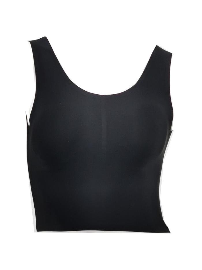 Gambar VENICY Kamisol Crop Top Busa Tipis 005783 - Hitam dari Venicy undefined Tokopedia