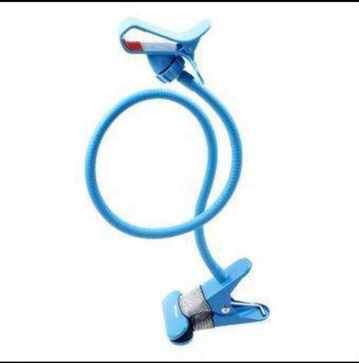 Gambar Lazypod Smartphone holder monopod Fleksibel - Biru dari HASEFA undefined Tokopedia