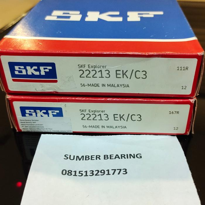 Jual spherical roller bearing 22213 EK/C3 SKF - Jakarta Barat - sumber ...