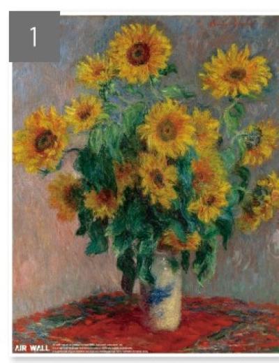 Gambar AIRTEC AIR WALL - AIR PURIFICATION POSTER STICKER - Sunflower 1 dari Hitshop ID undefined Tokopedia