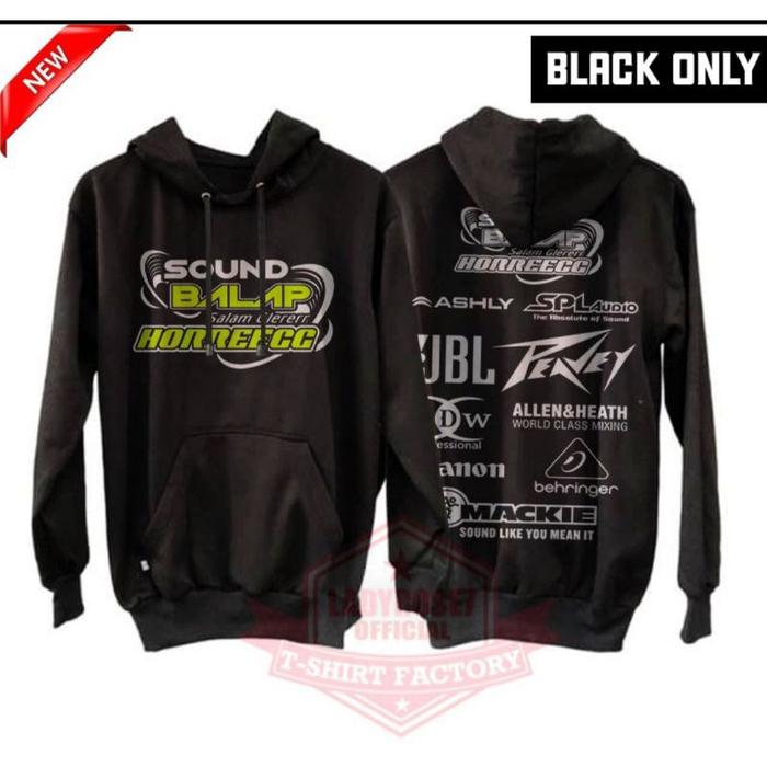 Gambar jaket hoodie sound audio horeeg t - Hitam, XL dari theclothingstore48 undefined Tokopedia