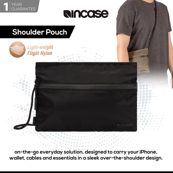 Gambar Incase Shoulder Bag Sling Bag With Flight Nylon (INTR400622) | Tas Selempang Pria Wanita | Sling Bag Pria dan wanita - Hitam dari Incase Indonesia undefined Tokopedia