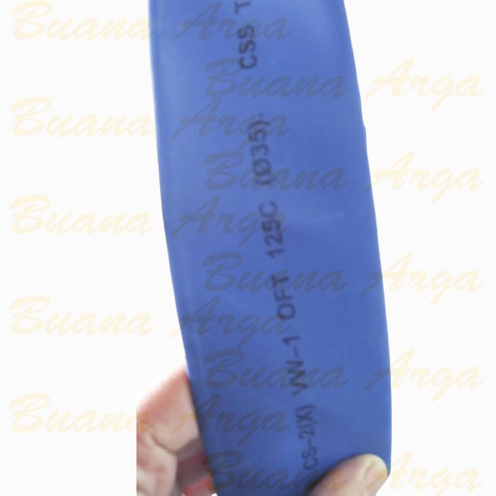 Gambar Heatshrink 1Kv 100mm 5 Warna - Lebar Pipih 15.8cm - Biru dari Buana Arga Elektrika undefined Tokopedia
