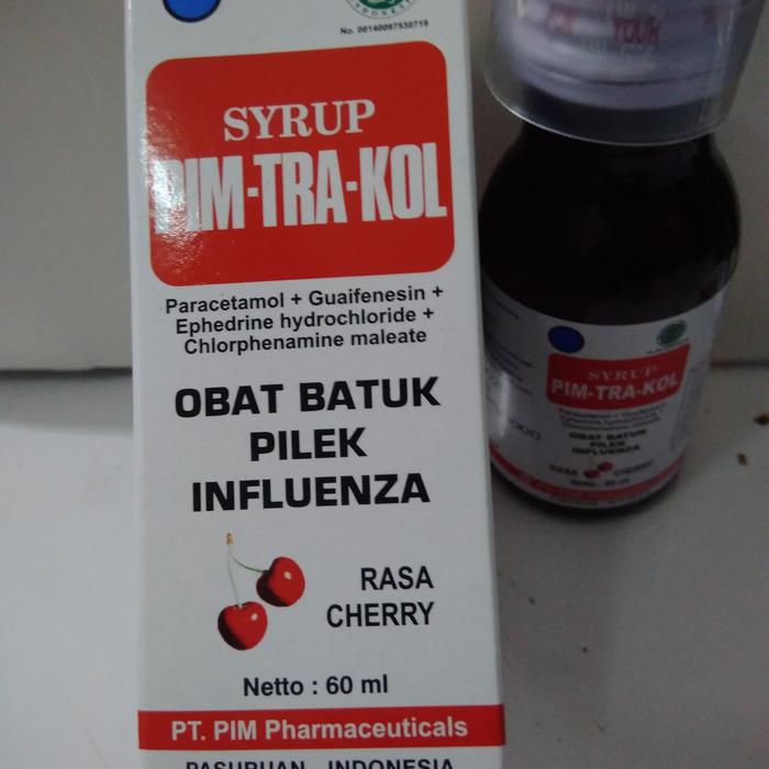 Gambar Pimtrakol syrup 60ml - Cherry dari budivision undefined Tokopedia