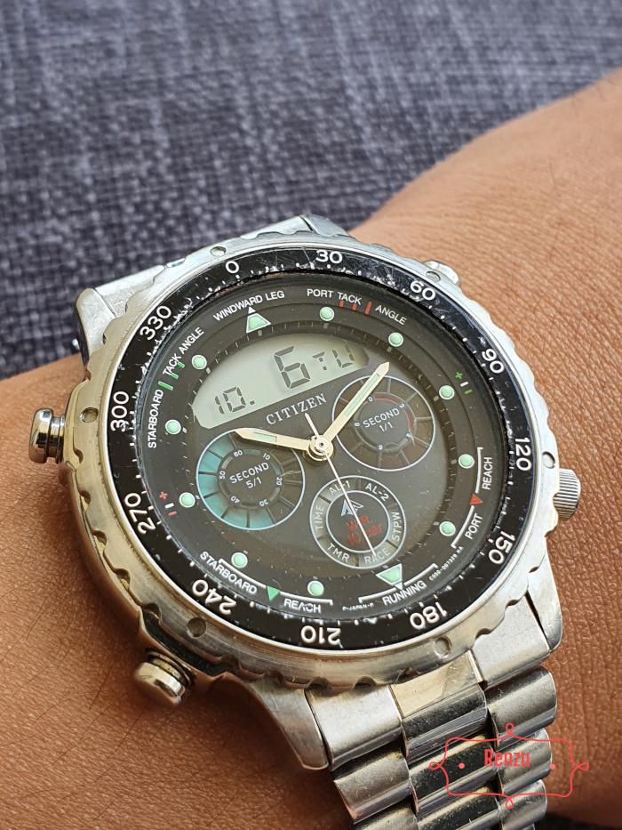 Jual Jam Citizen Yacht Timer Digi-Ana C050-088379 K Vintage - Kota Depok -  Renzu | Tokopedia