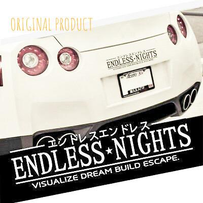 Gambar Sticker Endless Nights JDM For Speed Tuning Car Best Quality dari lapakinajah undefined Tokopedia