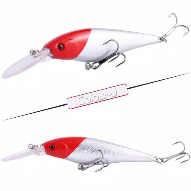 Gambar Umpan Minnow Lure Minnow Umpan Pancing Bentuk Ikan Kecil 11 gram - Merah Putih dari BestFishing99 undefined Tokopedia