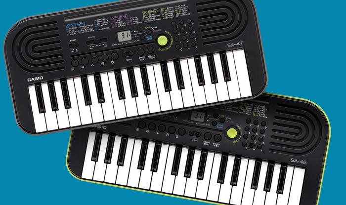 Gambar Keyboard CASIO SA 46 / SA 47 - Abu-abu dari Popline 21 undefined Tokopedia