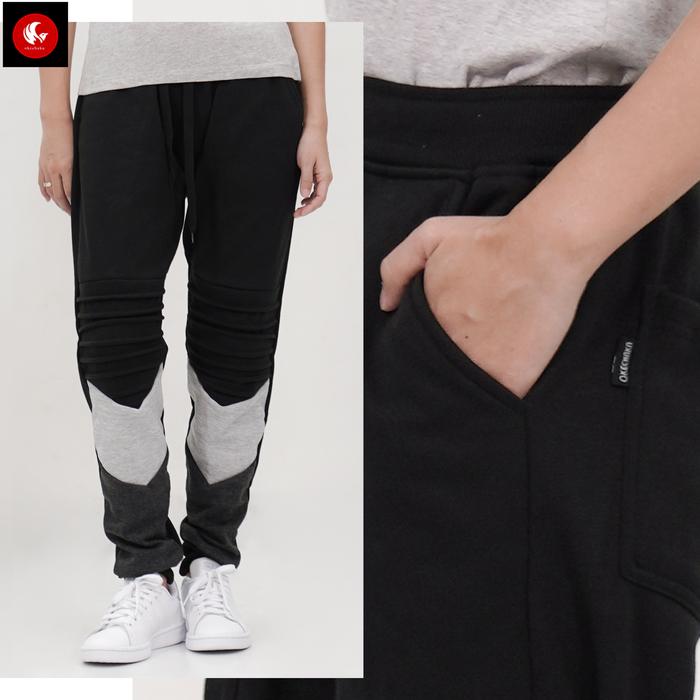 Gambar Okechuku VICTORIA Celana Panjang Fashion Wanita Woman Jogger Pants - Hitam dari Okechuku undefined Tokopedia