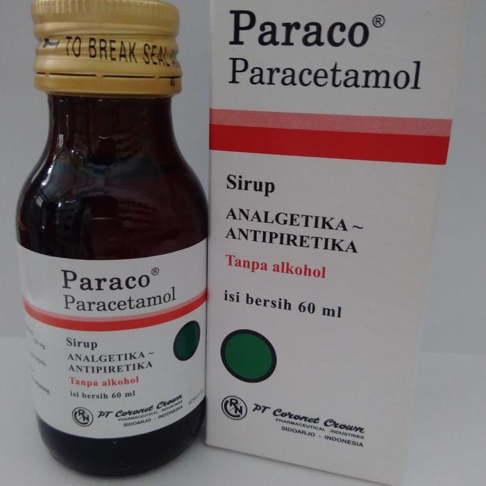 Gambar Paraco Paracetamol - Sirup 60ml dari budivision undefined Tokopedia