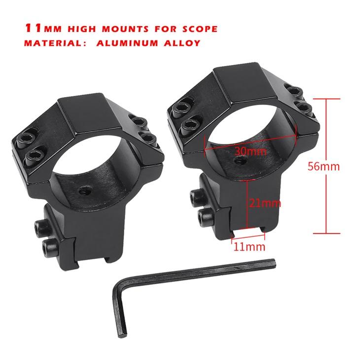 Gambar Mounting Teleskop Telescope Tube 30 11mm Dovetail High Low - HIGH dari Del Luna Sport undefined Tokopedia