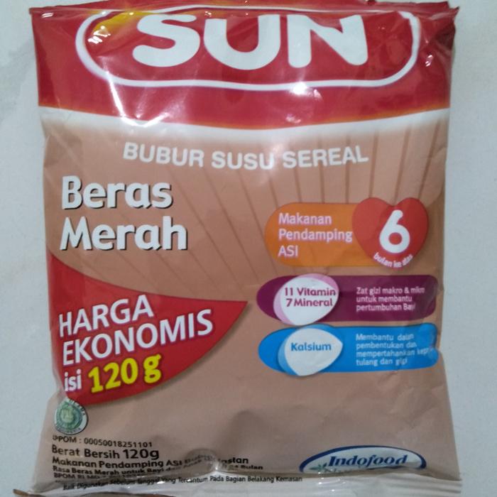 Gambar Bubur SUN rasa beras merah 120 gr dari TinzStoree undefined Tokopedia