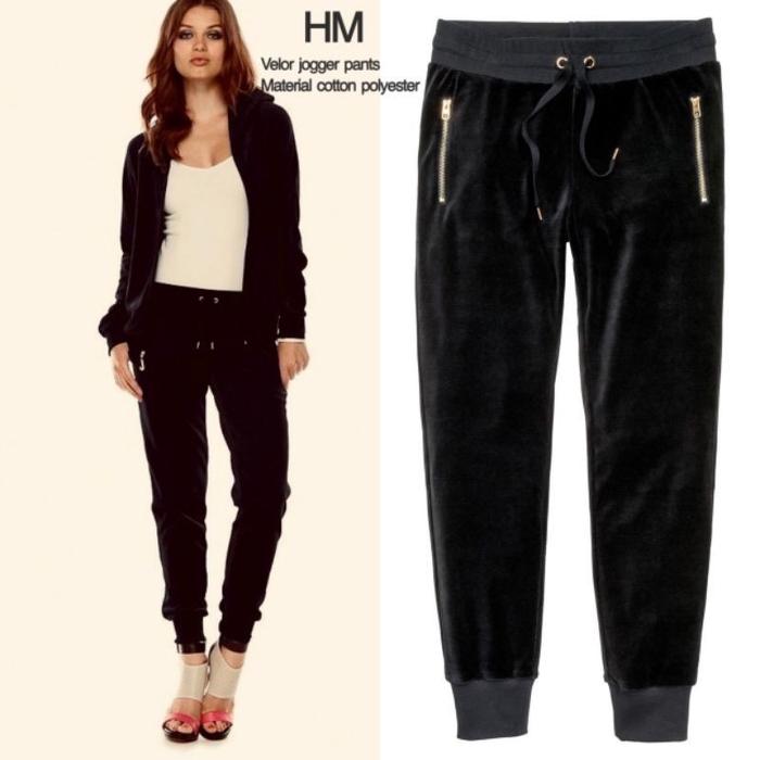 Jual HM VELOUR JOGGER ORIGINAL - S 