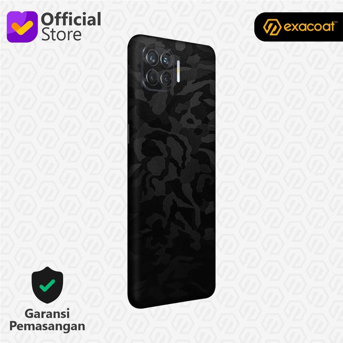 Gambar [EXACOAT] Oppo Reno 4F 3M Skin / Garskin - Black Camo - Model Cut Only dari Exacoat Kota Bekasi Tokopedia