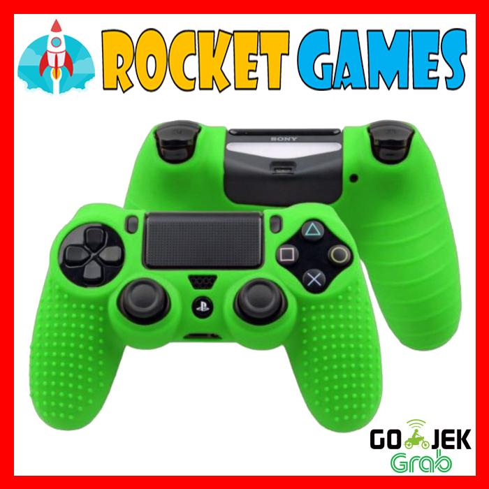 Gambar Silicon stik ps 4 - GREEN dari Rocket Games undefined Tokopedia