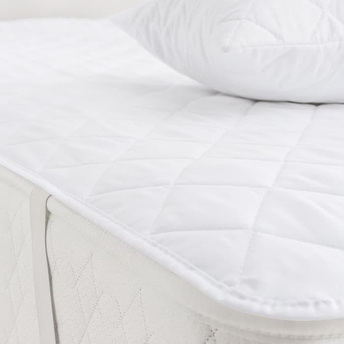 Gambar Matras Protektor / Mattres Protector / Topper Hotel 90x200 100x200 120x200 140x200 160x200 180x200 200x200 Murah Tebal Empuk Awet | Pelapis Pelindung Penambah Kasur | Topper Mattress - Putih, 90x200cm dari Jaxine Sprei & Bedcover undefined Tokopedia