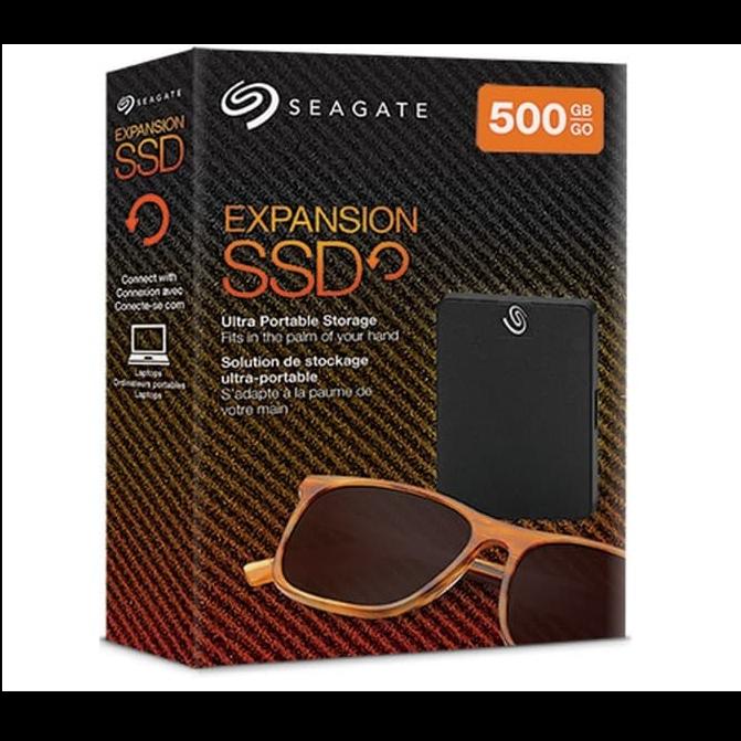 Jual Seagate Expansion External SSD GO 500GB Usb free Case
