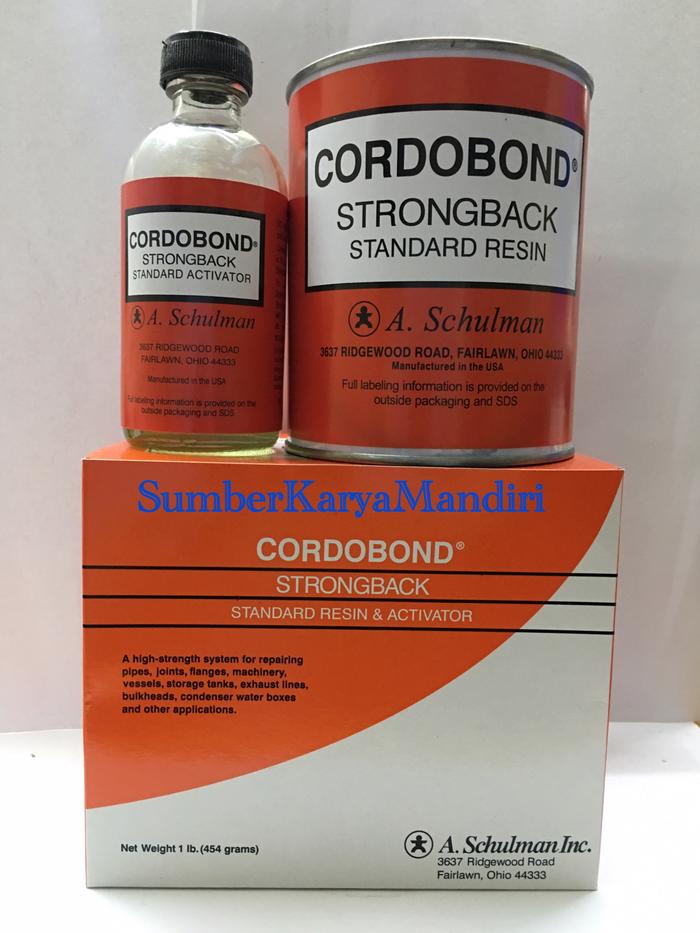 Jual Cordobond Strongback Standart Resin & Activator - Jakarta Barat ...