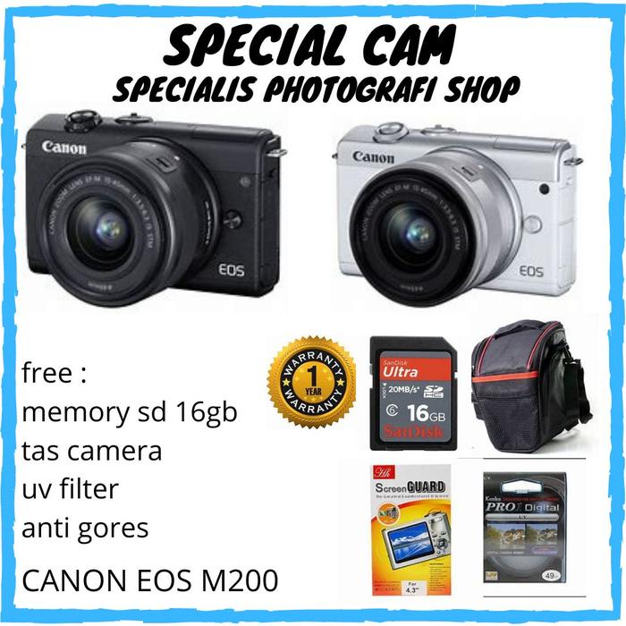 Canon Eos M200 Canon New Mirrorless Camera Canon EOS M200