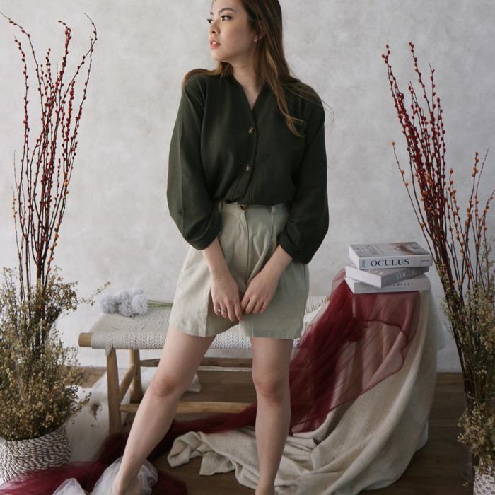 Gambar Jane sweater - Hijau dari VOSSHOP&amp;HOPE company undefined Tokopedia