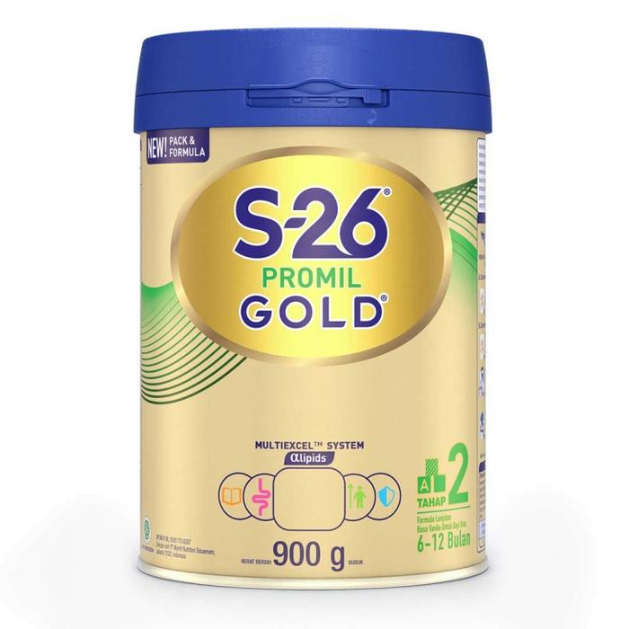 Gambar Susu formula S-26 Gold usia 6-12 bulan 900gr tahap 2 murah bagus dari Jellyfishstore undefined Tokopedia