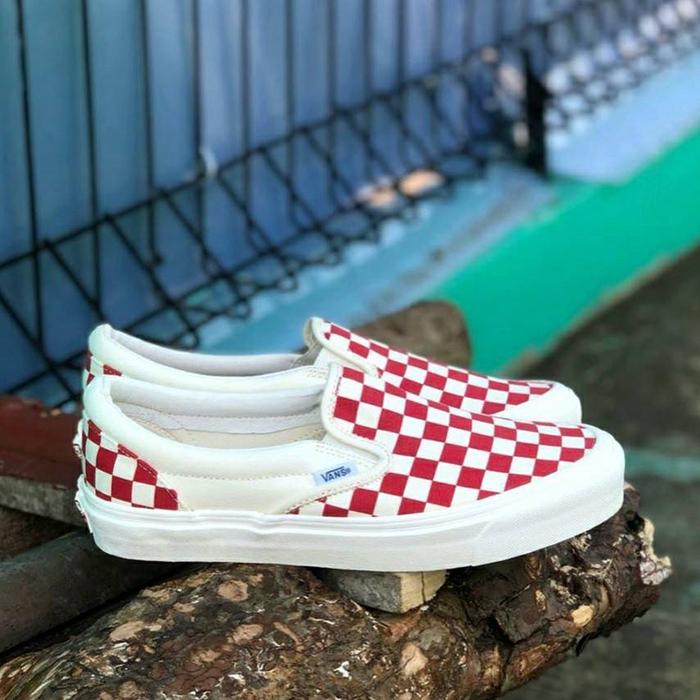 Vans Checkerboard Vans Slip Ons For Sale Checkered Vans Slipons Sale