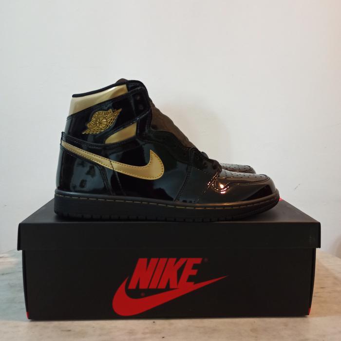 Jual air jordan 1 high black metallic gold - Kota Surabaya - KicksSid |  Tokopedia