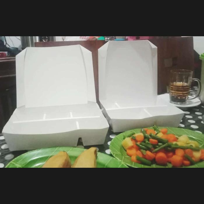 Gambar Paper Lunch Box Sekat 5 size S food grade dari 3Grafika undefined Tokopedia
