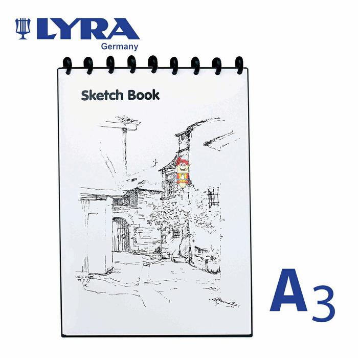 Gambar Sketch Book Lyra A3 - Refill Sketchbook Lyra 30 lembar - Buku dari Bali Stationery undefined 4 Tokopedia