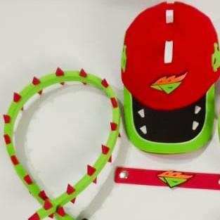 Gambar topi boboiboy pyronite +cambuk free gelang dari akhsanikhsanshop undefined 5 Tokopedia