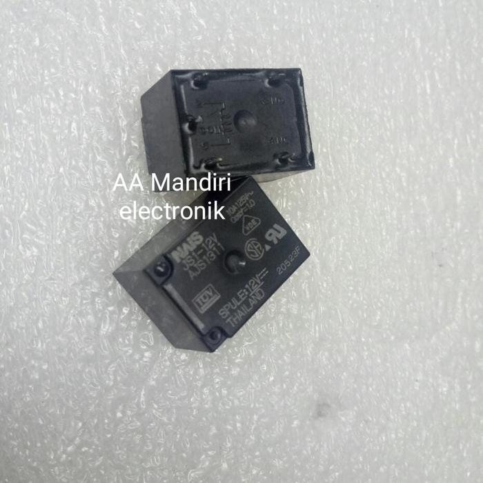 Gambar relay JS1-12V nais AJS1311 coil 12vdc 10a 125vac 5kaki dari AA Mandiri Elc undefined Tokopedia