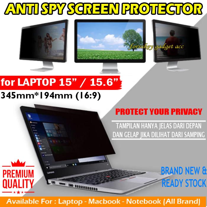 Laptop 15 15,6 inch Privacy Screen Guard Anti Gores Spy Antigores  Antispy
