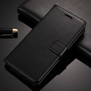 Gambar case Leather Wallet/Flip Polos Redmi Note 9 pro - Hitam dari TRIPLE X-01 undefined Tokopedia