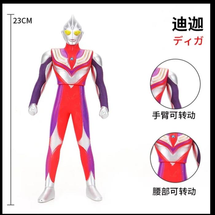 Gambar Mainan anak Ultraman Geed Vinyl Action Figure - Tiga dari Warung Michie Figure undefined Tokopedia