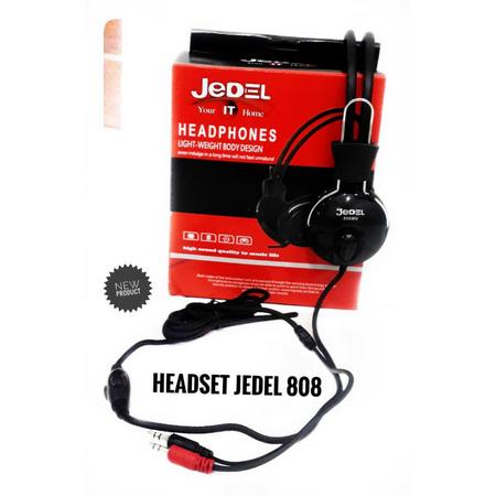 Gambar Headphone JEDEL JD 808 - Headset dari ajcomputerpku undefined Tokopedia