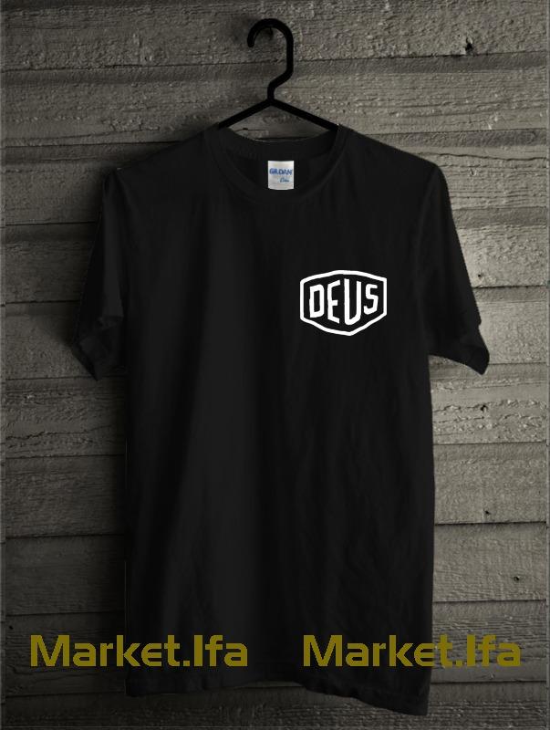 Gambar Baju Kaos Deus EX Machina 100% Original Combed 30 Lengan Pendek Unisex - Hitam, XL dari MARKET IFA undefined Tokopedia