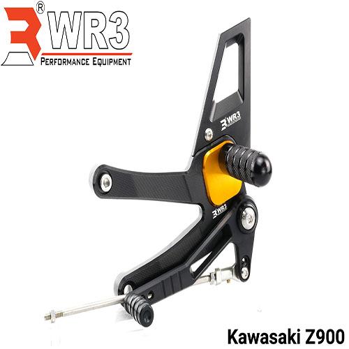 Gambar Footstep / Underbone Racing Depan WR3 V-Series Z900 - Hitam Gold dari WR3 undefined Tokopedia