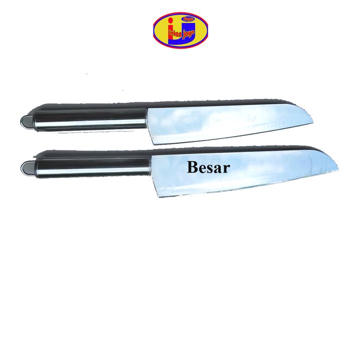 Gambar Pisau Dapur Tajam Stainless - Besar dari intanjaya sapu undefined Tokopedia