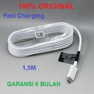 Gambar Kabel Data Samsung J2 J5 Prime J7 Prime Original Fast Charging Cable - 1,5M-white dari Original 100 Asli undefined Tokopedia