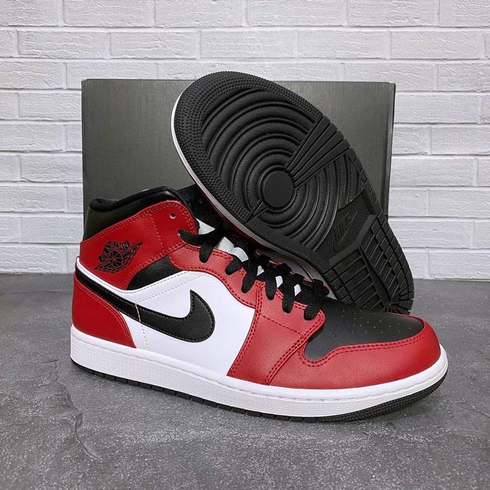 Jual Air jordan 1 Mid Chicago Black Toe - Jakarta Barat - HOLYKIX Indonesia  | Tokopedia